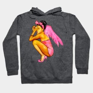 Shy Angel Hoodie